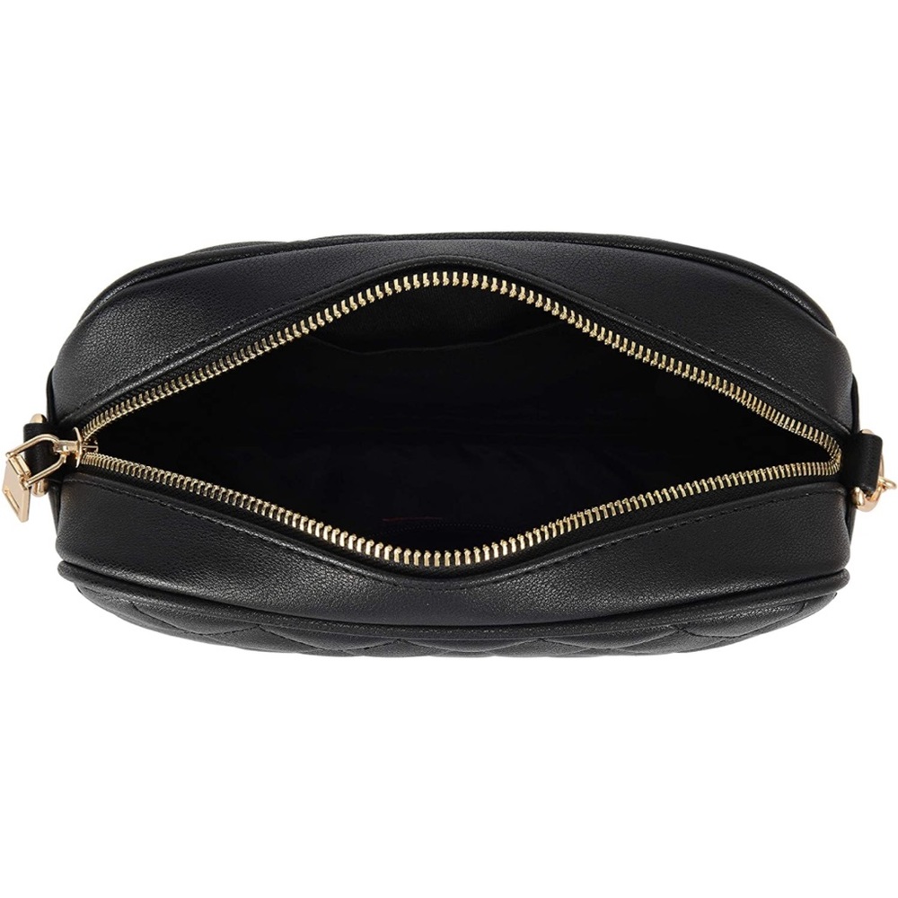Lola Mae black quilted crossbody / shoulder bag - Picture 3 of 11